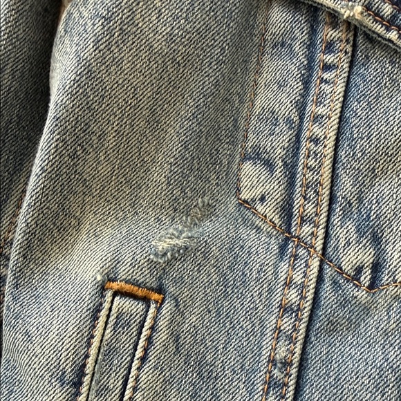Levi's Classic Blue Denim Jacket - Picture 3 of 10